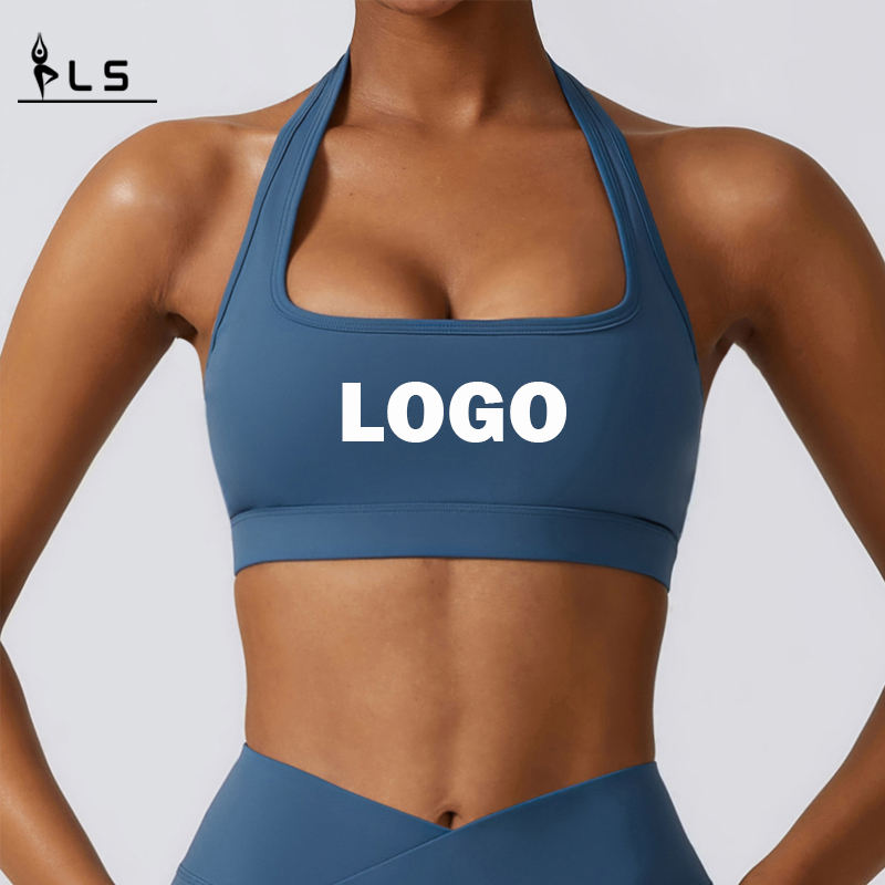 SC10161 Sports Sports Sports Sports Fitness Yoga Wear Comfort Smiled Sported Fitness Entrenamiento Gym Halter Sports Bra