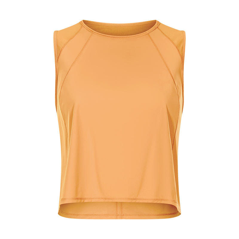 SC10245 Yoga gimnasio Fitness Entrenamiento Tank Chaleco Top Top Toqule Toqule Top Mujeres personalizadas