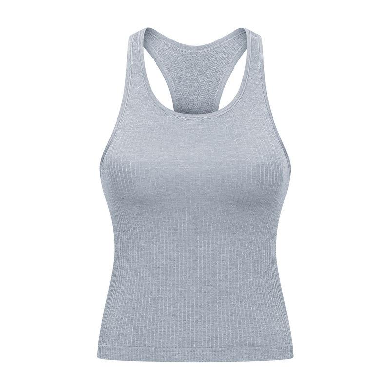 SC10243 Vest Sportswear entrenamiento Tiga de tanques de yoga para mujer que está corriendo chaleco atlético gimnasio camiseta sin mangas