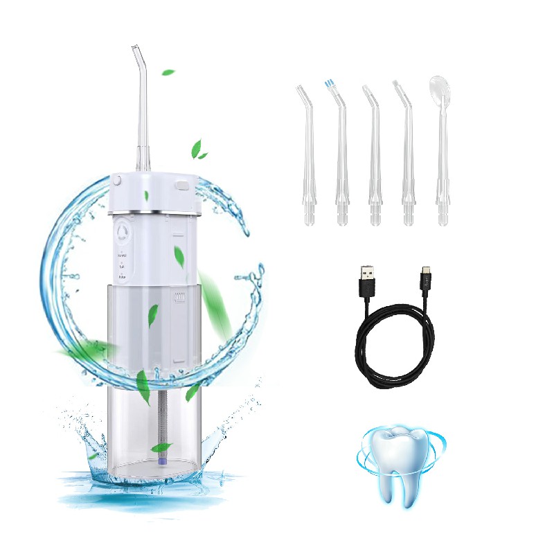 2023 Venta en caliente Familia dental eléctrica y dental externo Limpieza de dientes dentales Riego oral de agua Flosser