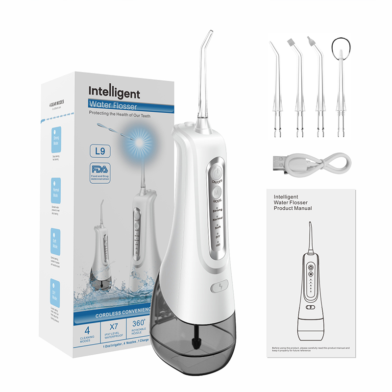 Limpieza de dientes eléctricos portátiles Floso de agua Pick Irrigador Dental Water Flosser