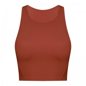 SC10257 Topas de entrenamiento hueco Tops de yoga Women \\\\ Sportswear Sportswear Sportswear Toma de tanques de yoga para mujer