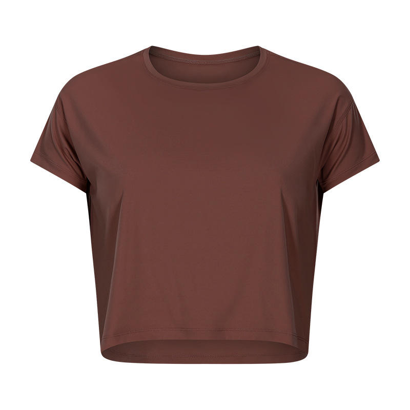 SC102610 Camisa suelta para pantalones cortos de yoga Gimnasio Yoga ActiveWear