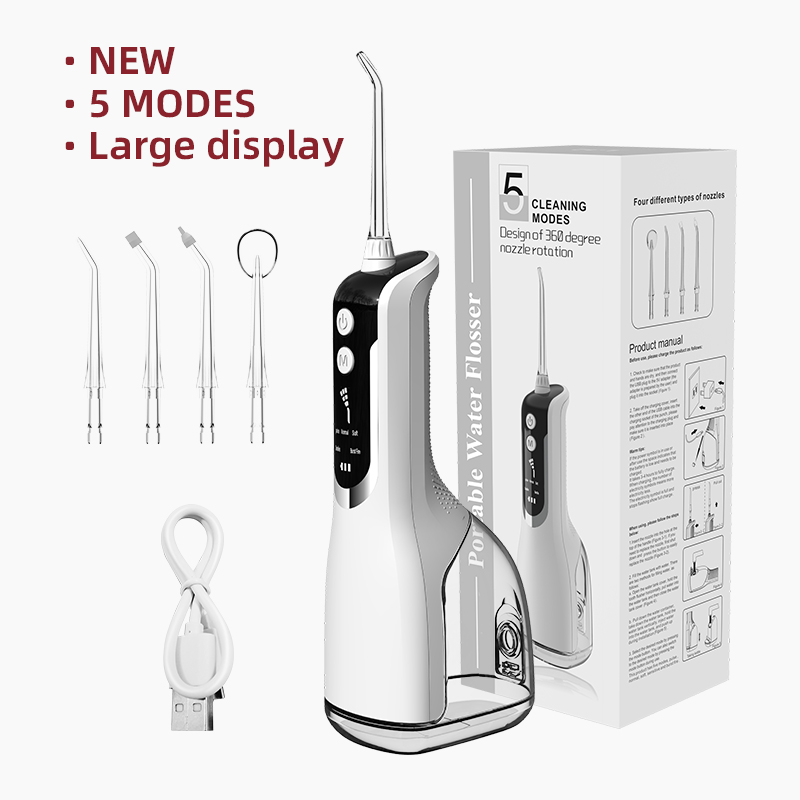 Punch dental eléctrico portátil y portátil con agua de limpieza oral en el hogar con hilo dental