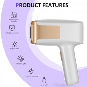 Dispositivo portátil de cabello IPL de alta calidad Uso en el hogar de IPL Equipo de máquina de depilación IPL