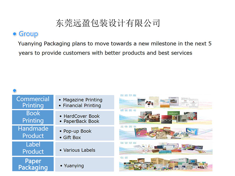 Dongguan Yuanying Packaging Design Co., Ltd