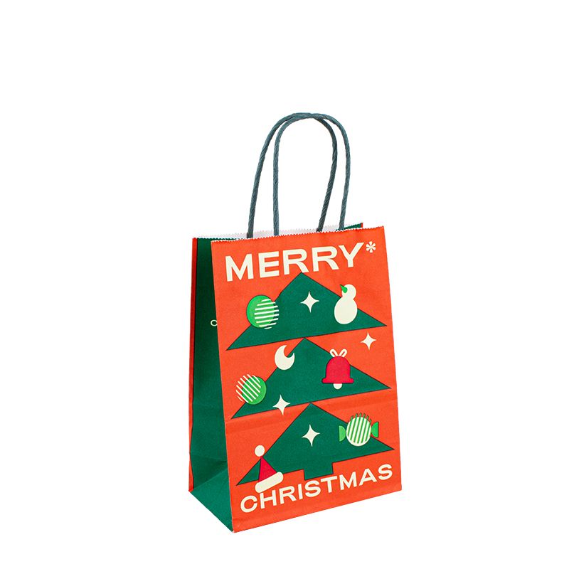 Price de fábrica Bolsa de papel blanco Kraft Kraft personalizable con mango de cuerda con logotipo Aceptar personalizado