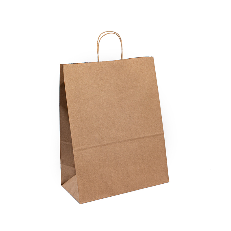 Bolsa de papel logotipo de papel al por mayor bolsas de papel recicladas