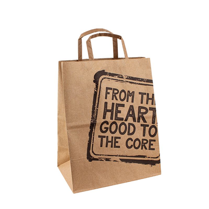 logotipo Kraft Compras Arge ropa de papel de lujo bolsas de papel bolsas de papel