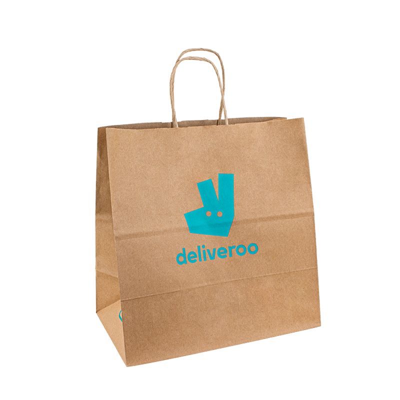 bolsas de papel marrones con manijas de papel para llevar bolsas de papel para bolsas grandes bolsas bolsas de papel promocionales