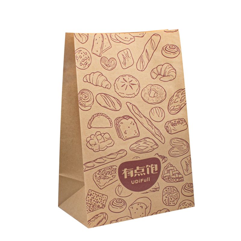 bolsas de papel con su propio logotipo bolso de papel estampado personalizado bolsas de papel personalizadas para comida para llevar