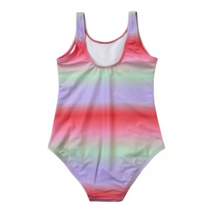 Color de gradiente Baby Girl Swimwear al por mayor a prueba de agua para bebés paraniñas para la venta de trajes de baño