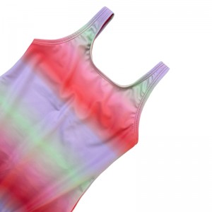 Color de gradiente Baby Girl Swimwear al por mayor a prueba de agua para bebés paraniñas para la venta de trajes de baño