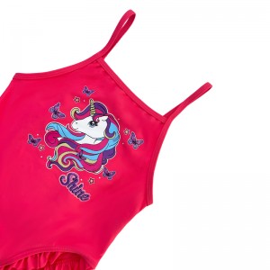 Baby swimwear impresión personalizado bebé personalizado de una pieza trajera para trajes paraniños paraniñas