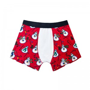 Logotipo de logotipo de alta calidad Boxer respirable para adultos con ropa interior de color sólido para hombres