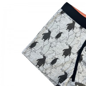 Boxeadores de impresión de talla grande al por mayor OEM para hombres de poliéster transpirable hombres de impresión de logotipo personalizados