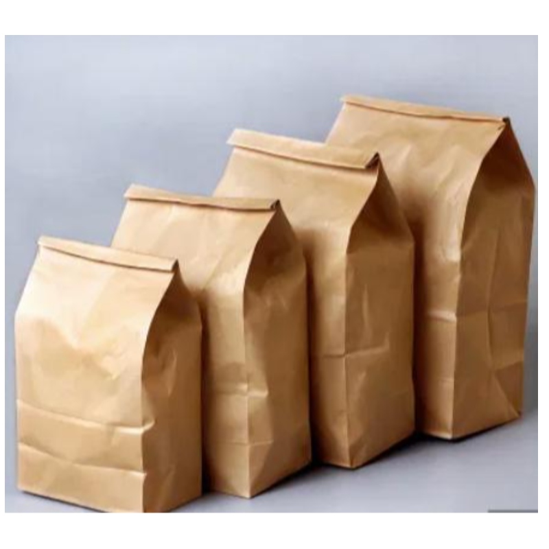 Grado alimento personalizado de alta calidad Bolsa de papel personalizado bolsas de reciclaje de bolsas