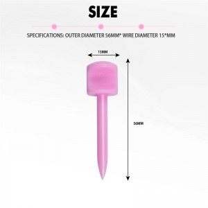 Elongarrow 410043 Pin de cara de arco de tiro con arco para arqueros