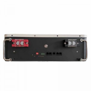 Litio Potencia Potencia Made Montada 5kWh 10kWh 51.2V 100a 200a Sistema de energía solar 48V Lifepo4 Almacenamiento de energía doméstica