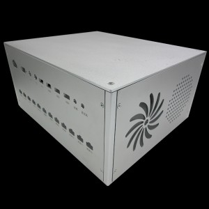 Chasis de aleación de todo aluminio personalizado y carcasa