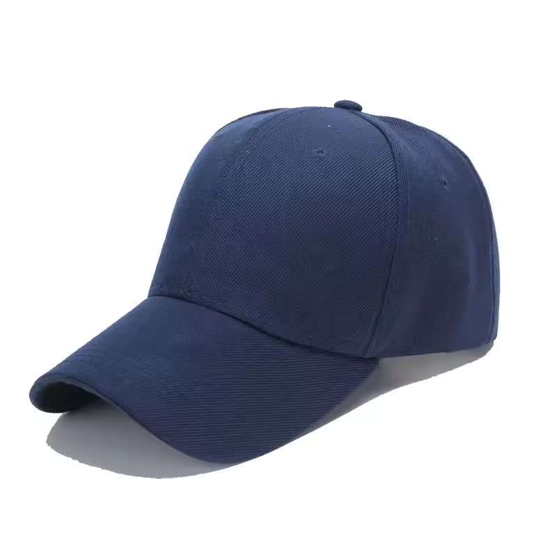 OEM/ODM Ajustable Unisex Men Polyester Plain Sport Caps Headwear personalizable 6 paneles en blanco Capilla de béisbol original
