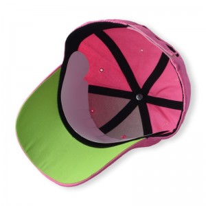 Capas de béisbol personalizada 3D/2D logo bordado Mujeres Hombres de 6 paneles CAP DE SPORT CURVA ROSA CURVA Sombreros de béisbol ajustados