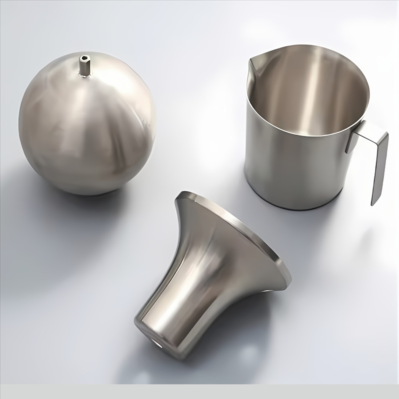 Proveedor de embutición profunda de aluminio o SUS personalizado, piezas de embutición profunda\/hilatura de metal, carcasa de la parte inferior, pieza de estampado de metal