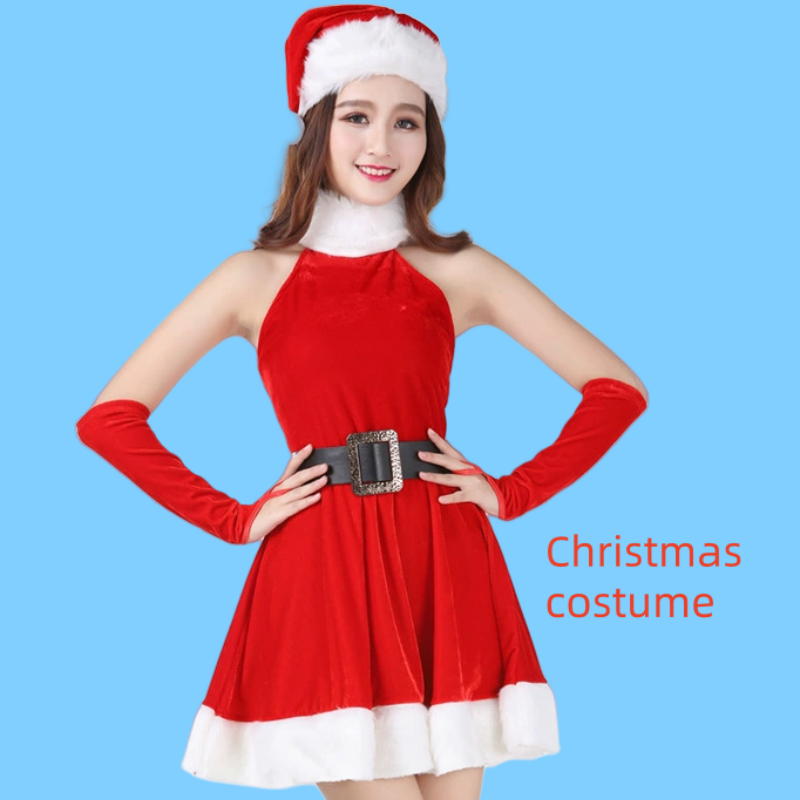 Disfraz de Navidad, presentador femenino de celebridades de Internet\Suit, cosplay Sexy Bunny Girl Titfit, disfraz de rendimiento, túnica de batallanavideña,número de artículo 325 Precio: ＄ 133.99
