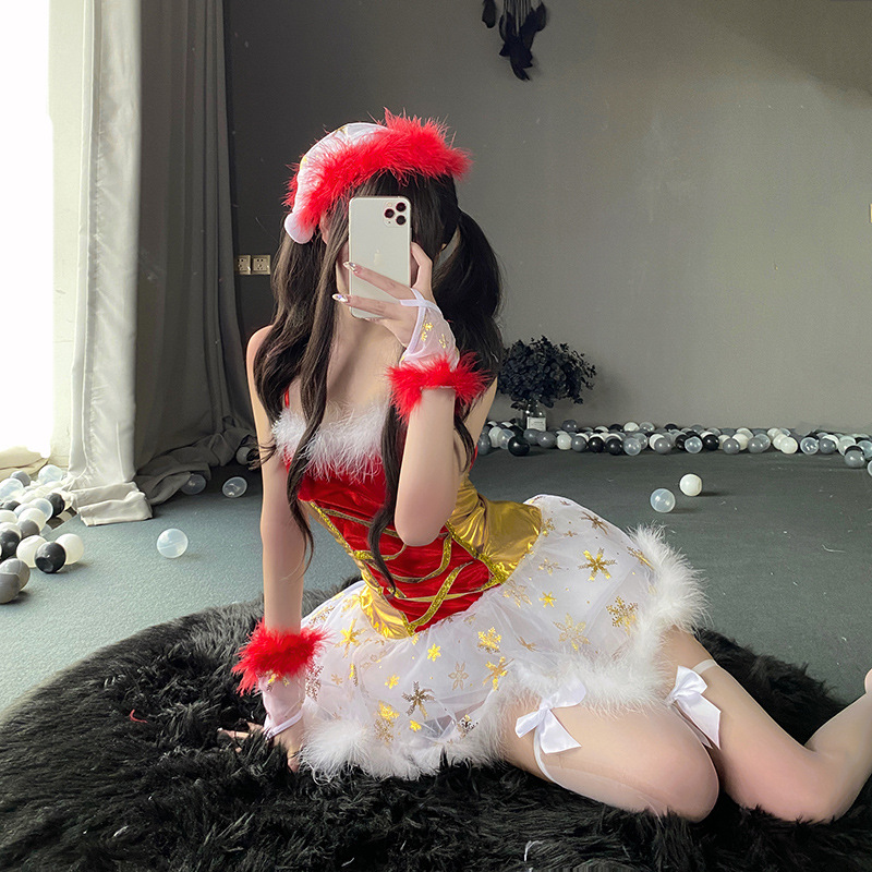 Nuevo - Disfracesnavideños de estilo, más - Estilos de tamaño para Europa y América. Adecuado para fiestasnavideñas, Club DS Stage Performance Wear 101 Precio:$89.99