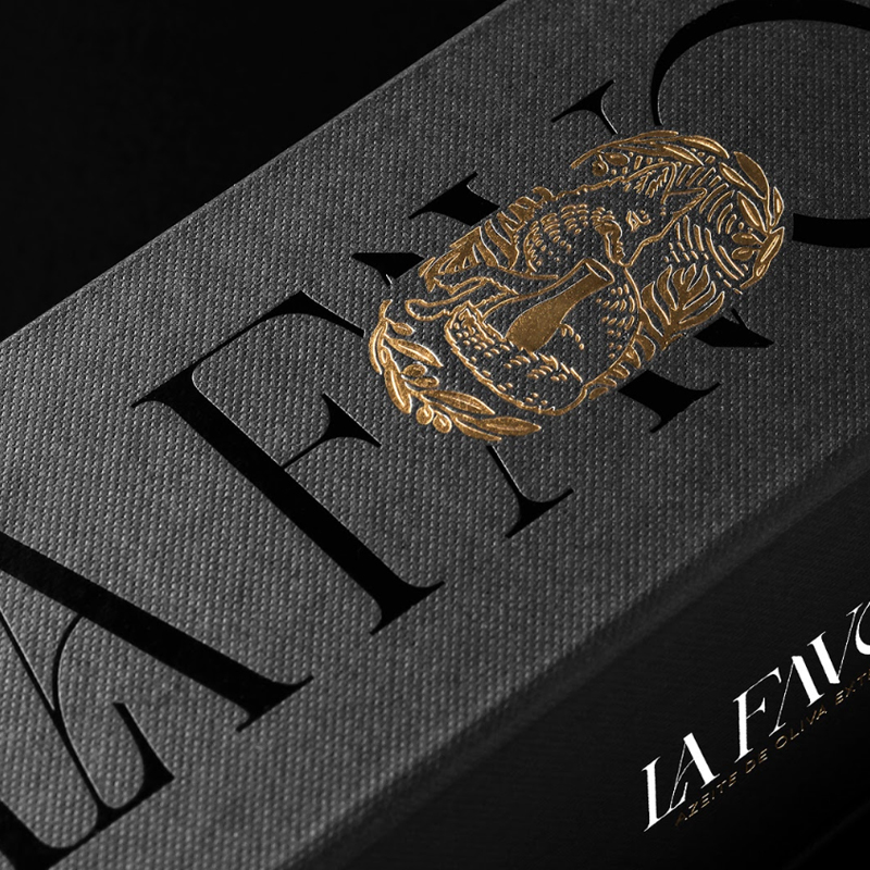 Caja de regalo de lujo de aceite de oliva premium