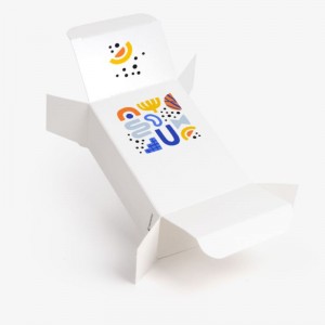 Caja de regalo abstracta vibrante