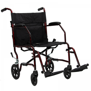 Silla de transporte liviano de aluminio