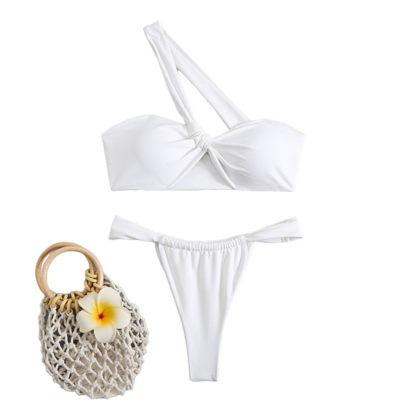 Dos-traje de baño. Sexy uno-Bikini sin tirantes con un diseño sin espalda. Trajes de baño de comercio exterior de estilo europeo y americano para el QT mayorista-25018 Precio:$79.99