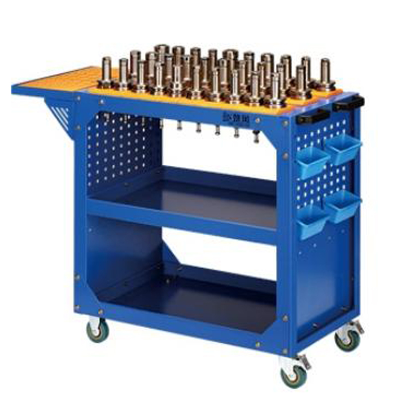 Carro de herramientas azules