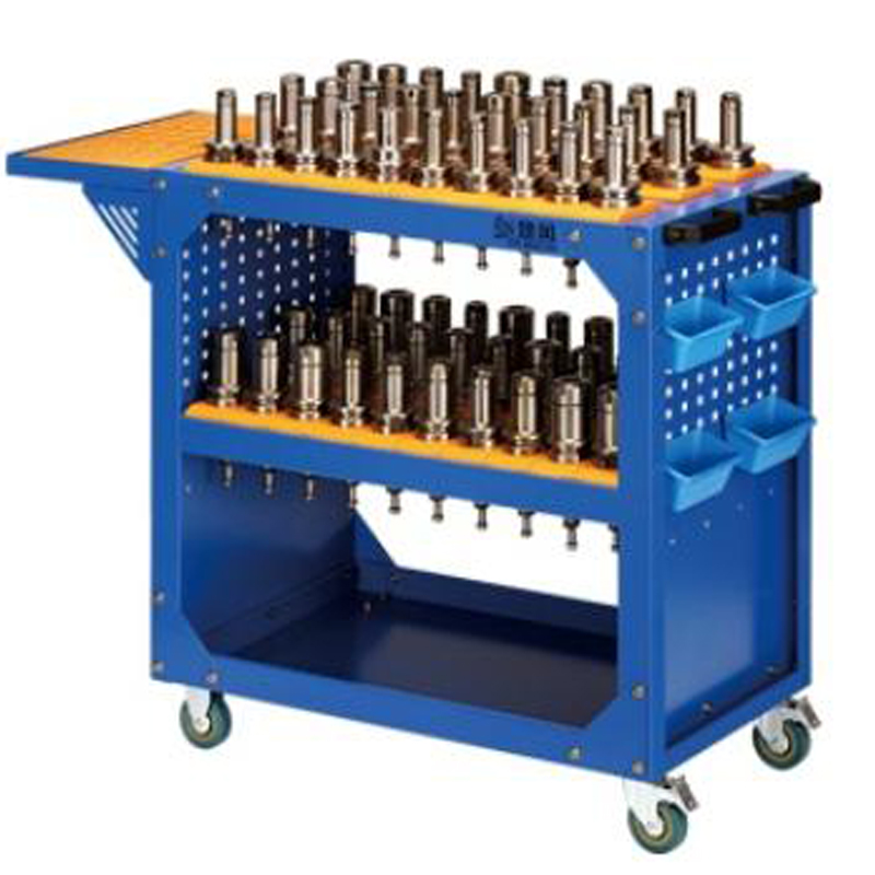 Carro de herramientas azules