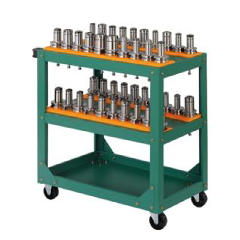 Carrito de herramientas verdes CNC