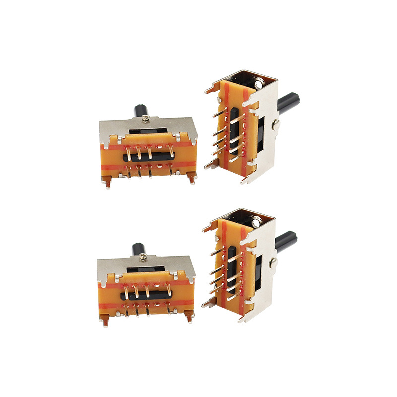 interruptor de deslizamiento TS23E02, doble-Fila 8-interruptor de swing de pasador, ruido-Cancelar auriculares y altavoces