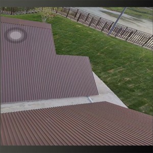 Paneles de aluminio para el techo de la gran pared-Diseño con forma con propiedades de aislamiento de calor