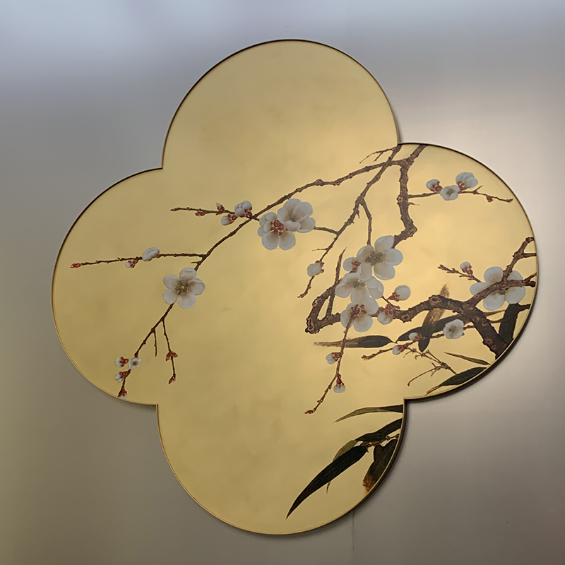 Zotye de acero inoxidable de oro electroplacado chino-Artículos decorativos de acero inoxidable de estilo estilo