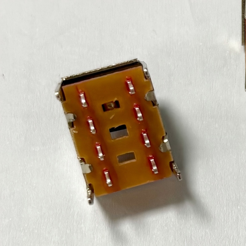 interruptor deslizante SS23F06 3-posición, 10-diseño de pin para luces LED -- Directo de fábrica de Dongguan